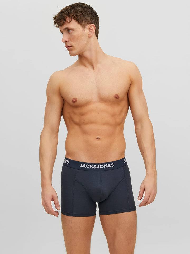Jack & Jones JACANTHONY TRUNKS 3 PACK NOOS – heren - Zwart