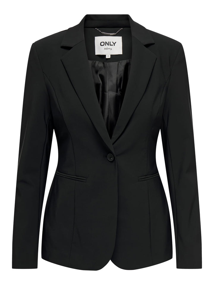 Only 15324877 Travel blazer dames zwart