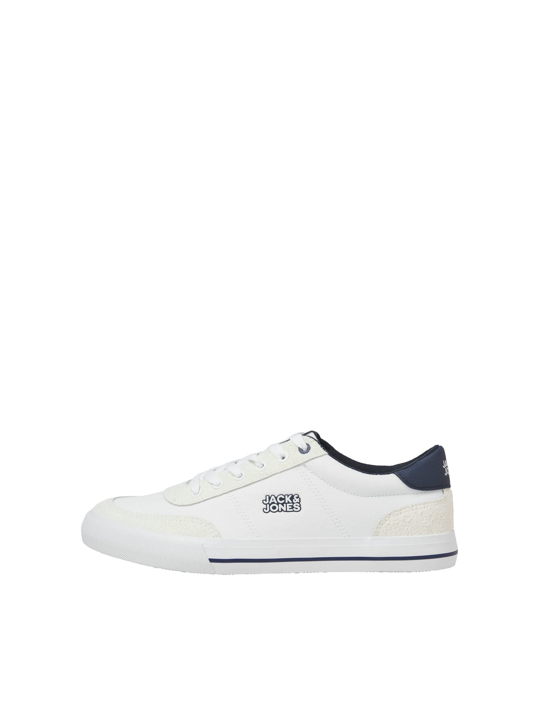 Jack &amp; Jones 12270027 rob sneakers heren wit dessin