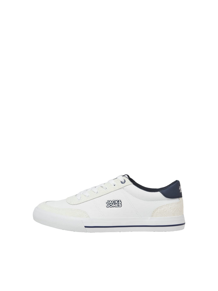 Jack &amp; Jones 12270027 rob sneakers heren wit dessin