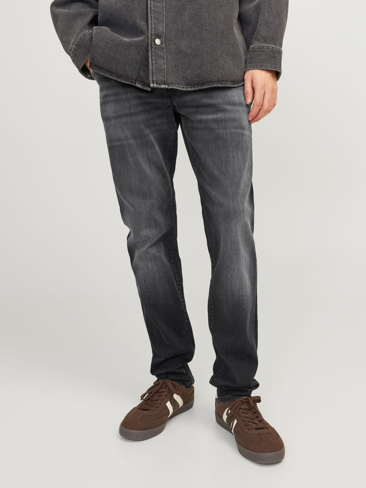 Jack & Jones Glenn slim fit jeans zwart - heren - Black Denim - L34