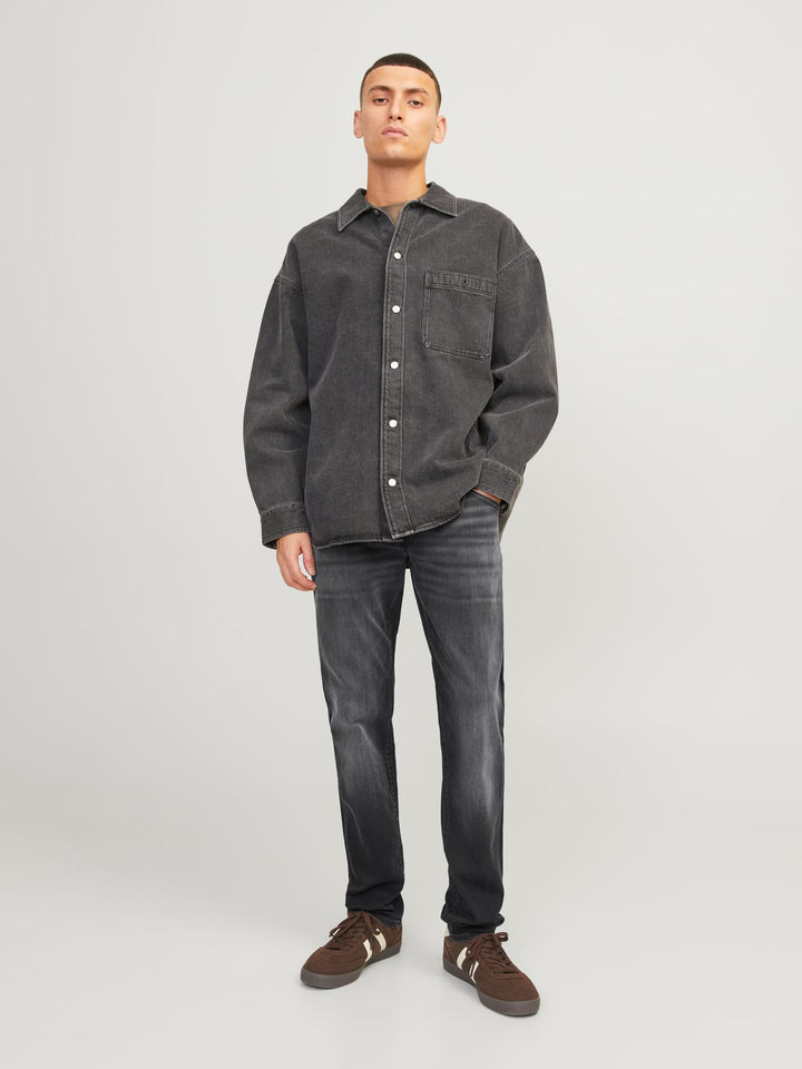 Jack & Jones Glenn slim fit jeans zwart - heren - Black Denim - L34