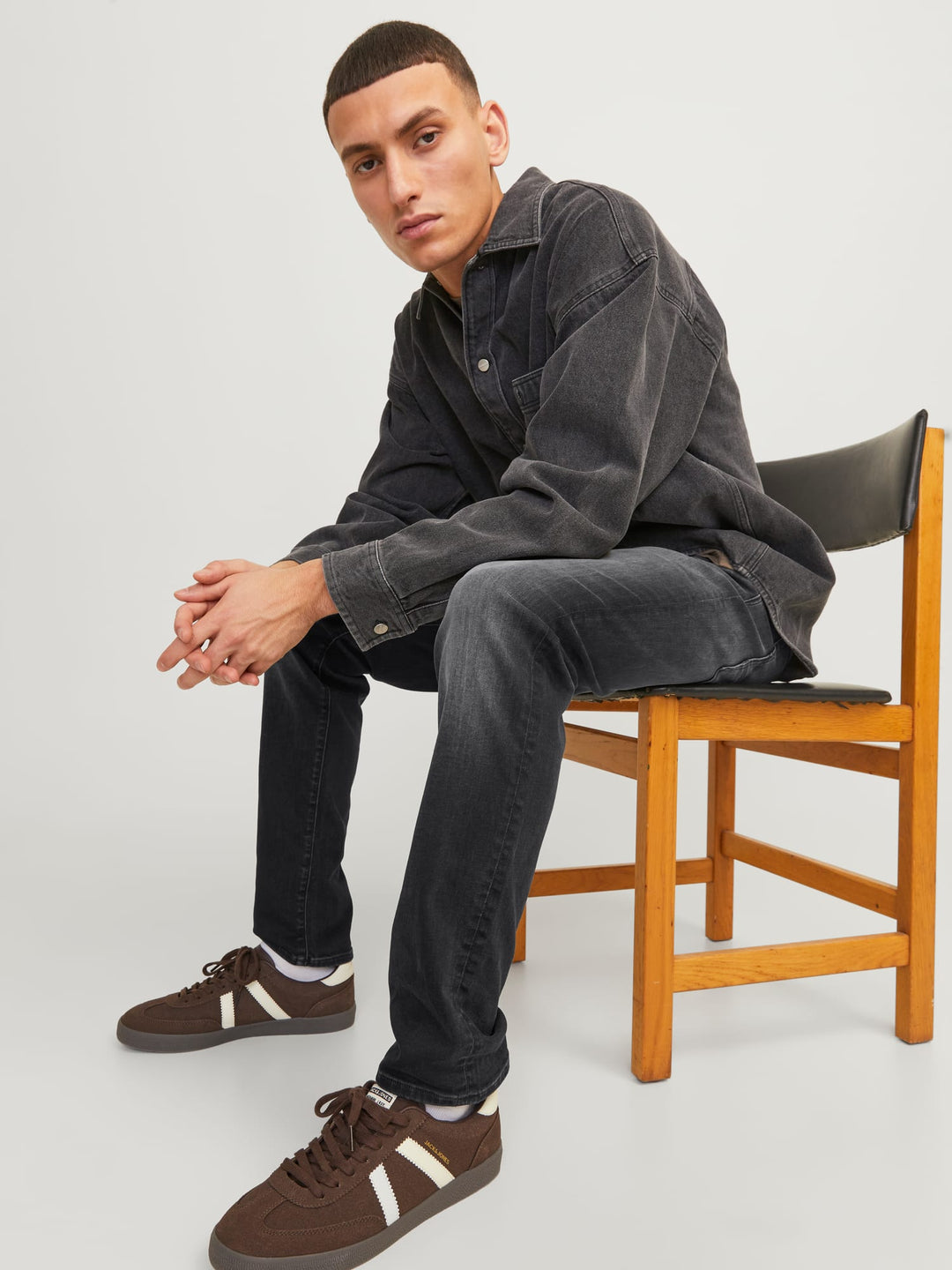 Jack & Jones Glenn slim fit jeans zwart – heren - Black Denim - L36