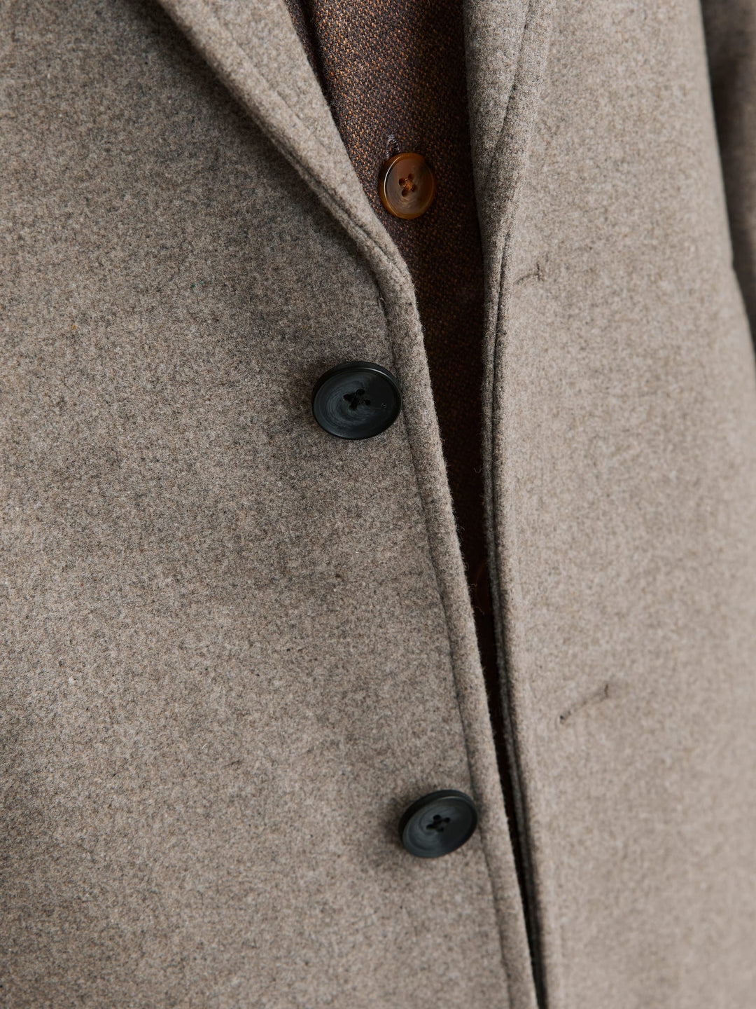 Jack & Jones 12263845 Harrison tussenjas licht bruin – heren