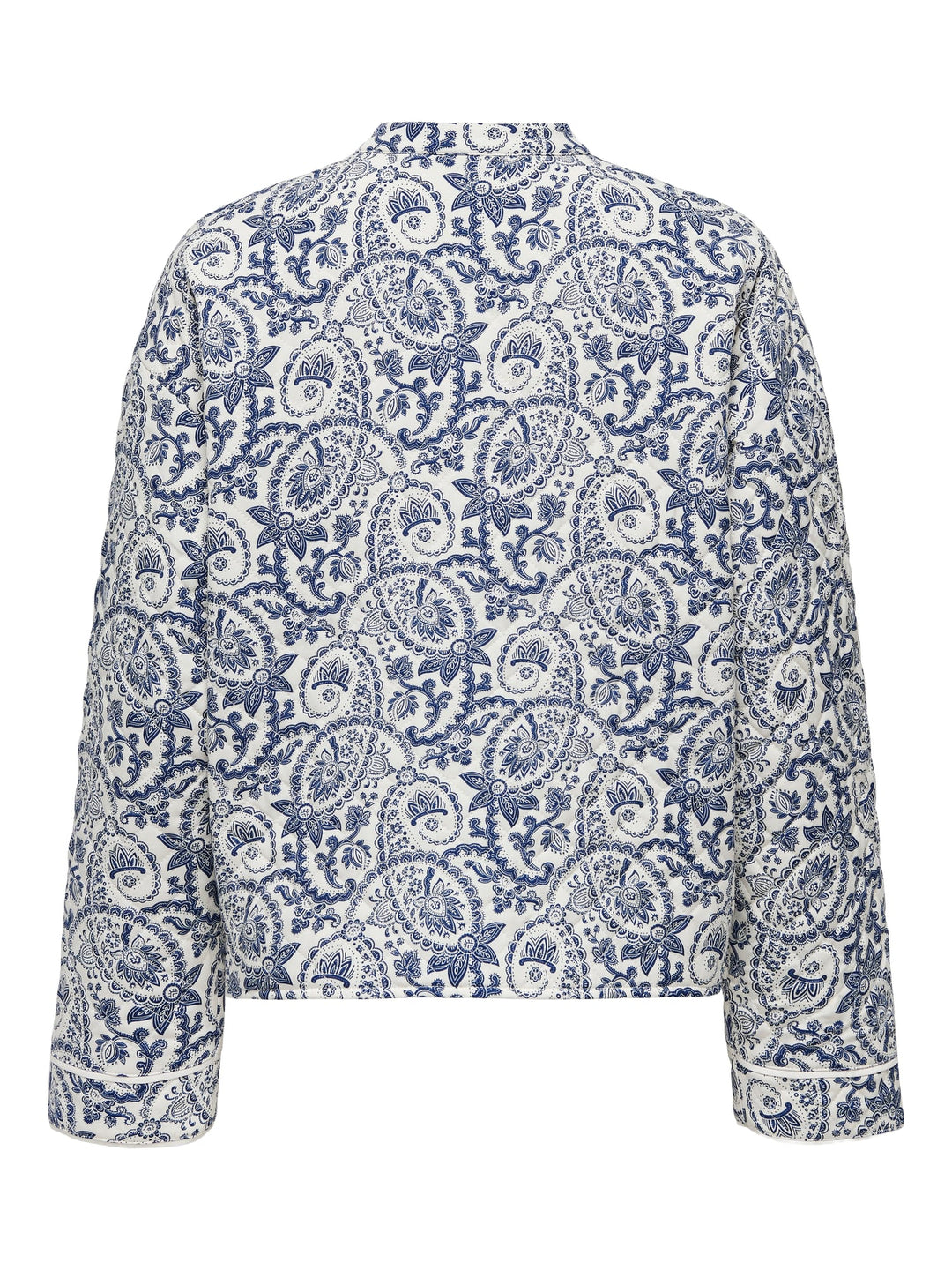 Only Hallie Gequilte Jas Dames - Blauw Dessin