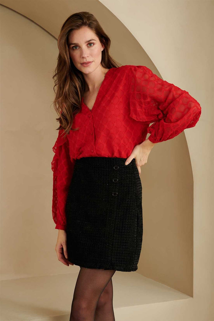 Lofty Manner PI37.1 - Skirt Paloma zwart – dames