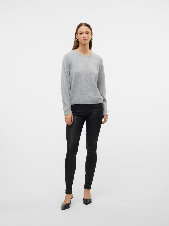 VERO MODA Doffyshine trui lichtgrijs – dames