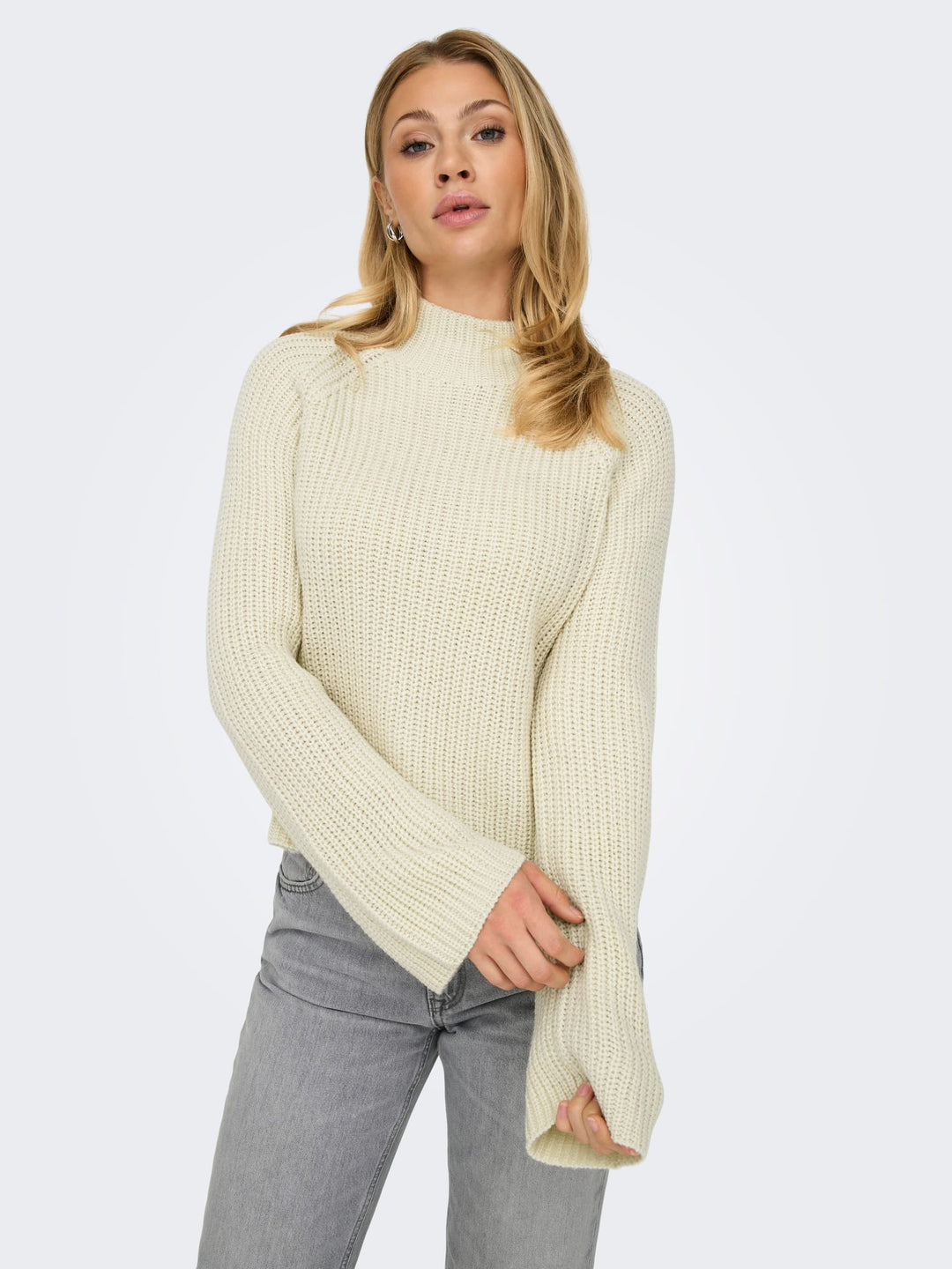 Jacqueline de Yong Justy trui ecru – dames