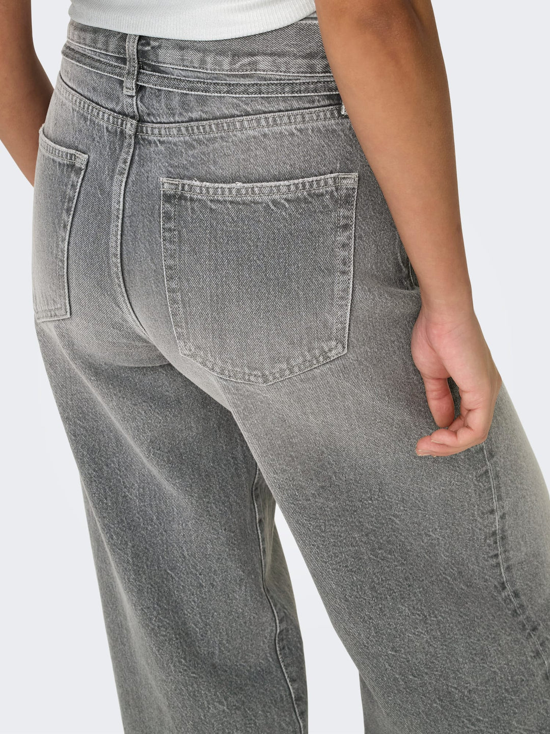 Only 15338246 Gianna jeans grey denim – dames - L34