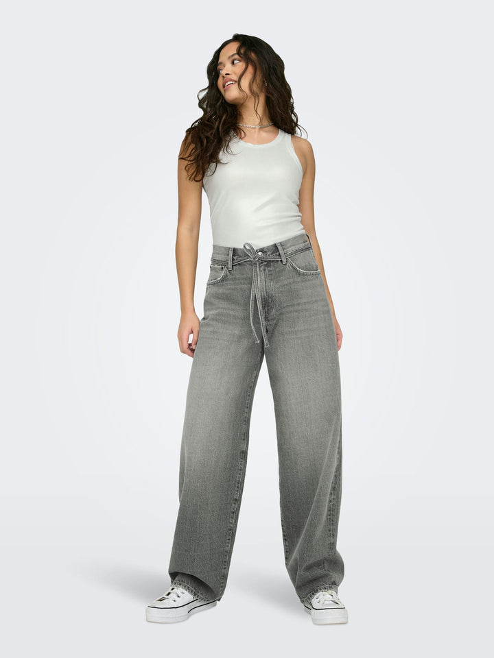Only Gianna jeans grey denim – dames - L32