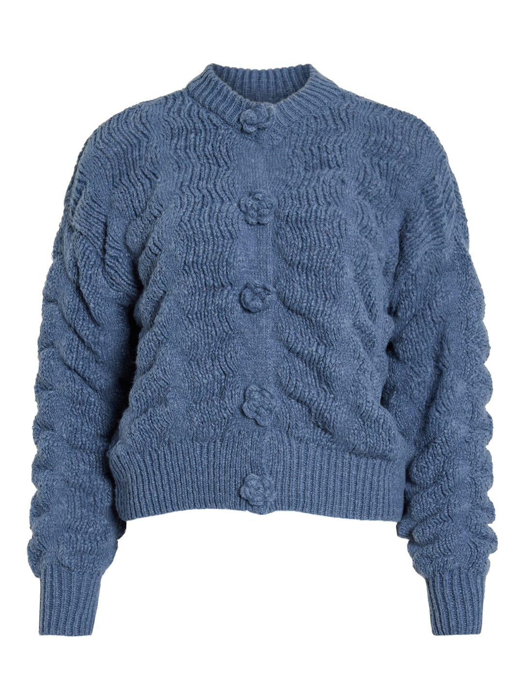 Vila VICHANA L/S KNIT CARDIGAN - rafblauw dames vest