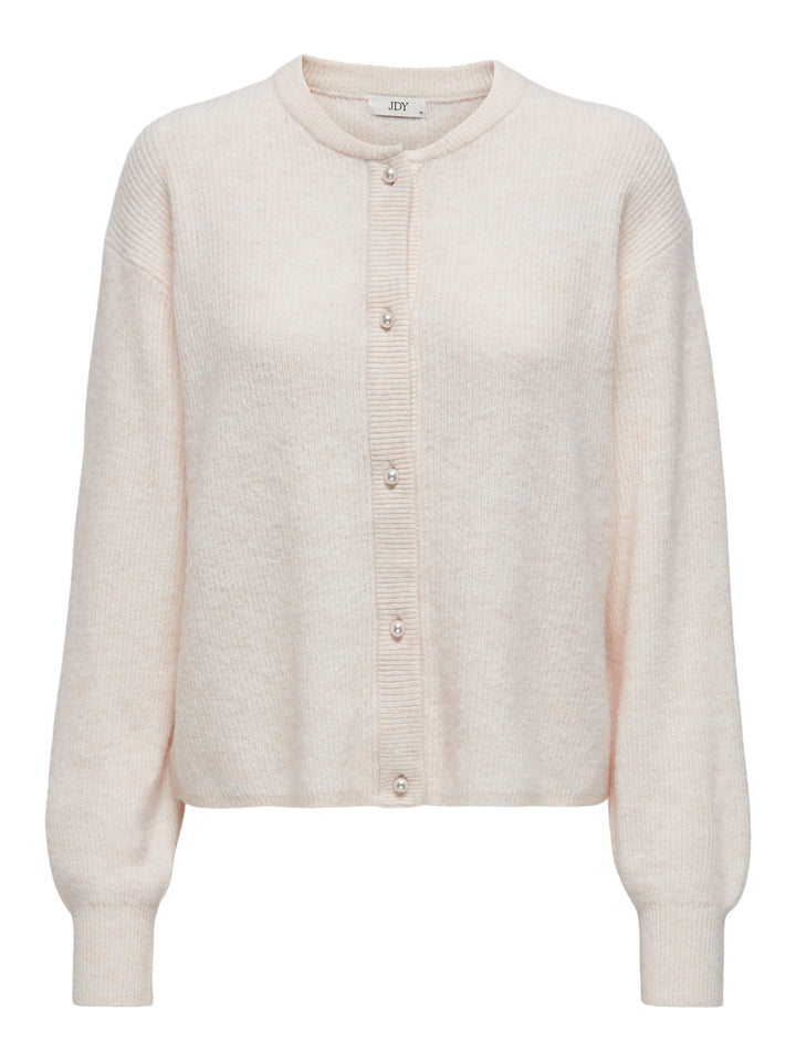 Jacqueline de Yong Lumi vest gebreid dames – off-white