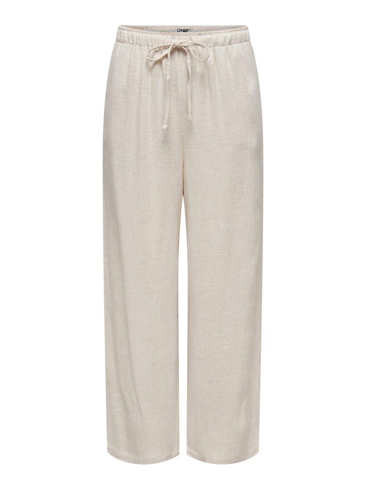 Only Siesta lange broek beige – dames - L32