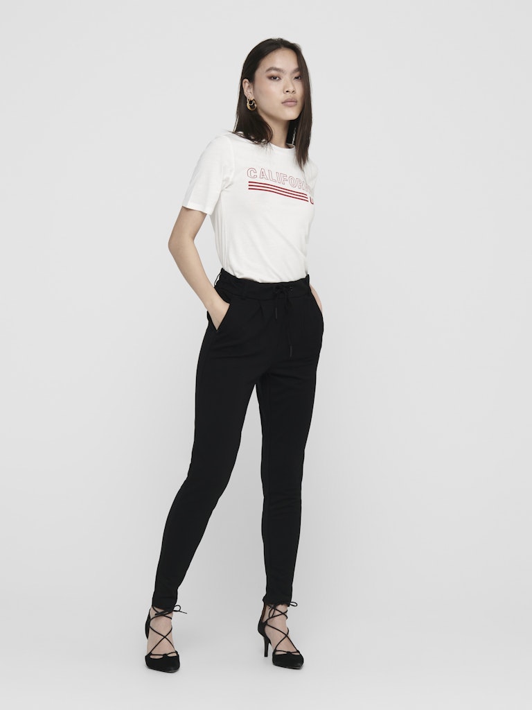Only Poptrash lange broek zwart – dames - L34