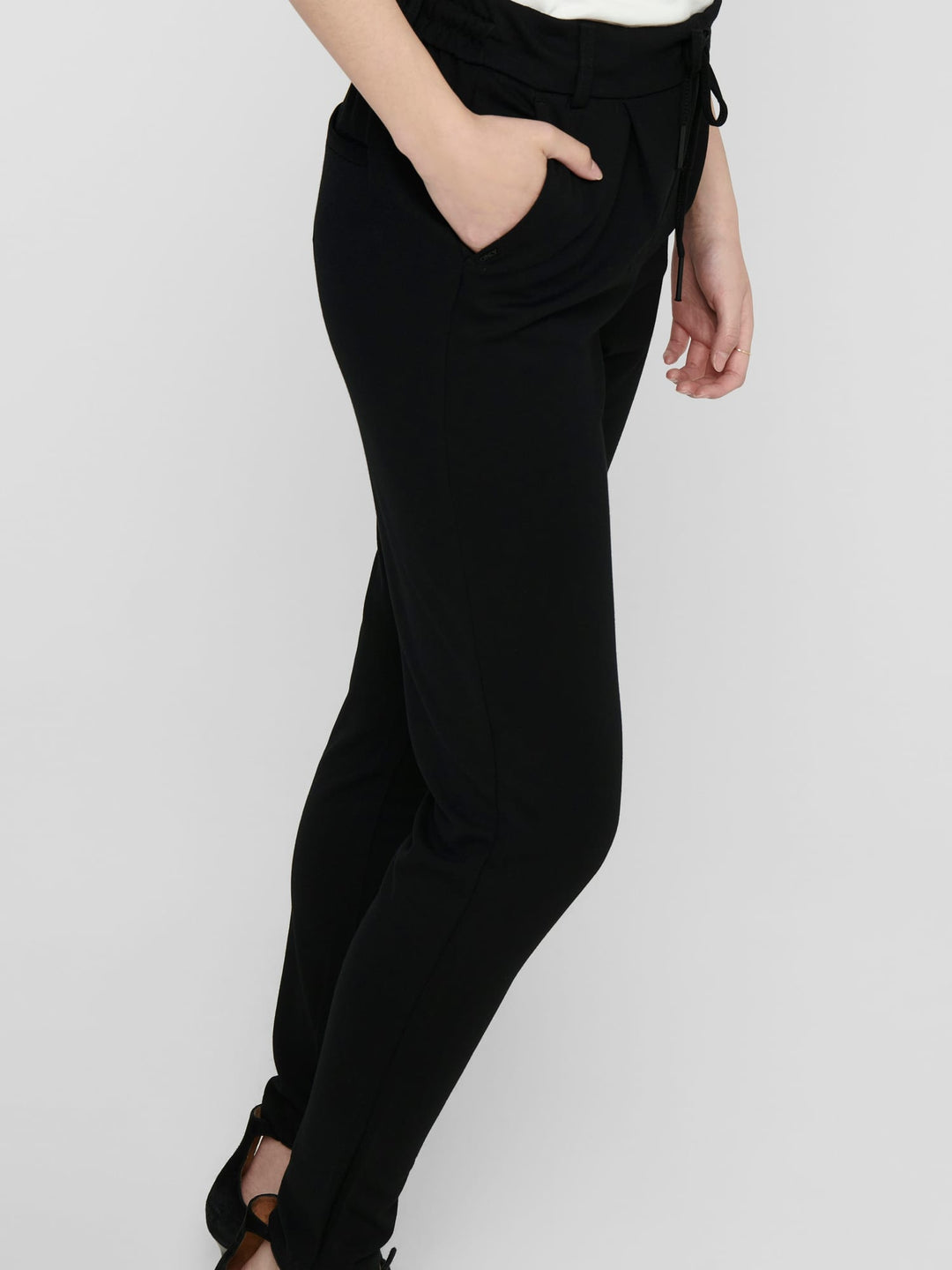 Only Poptrash lange broek zwart – dames - L32