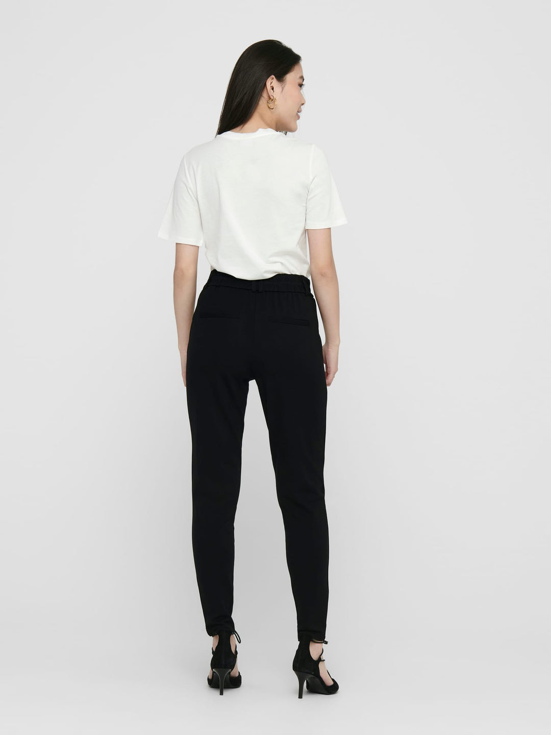 Only Poptrash lange broek zwart – dames - L34