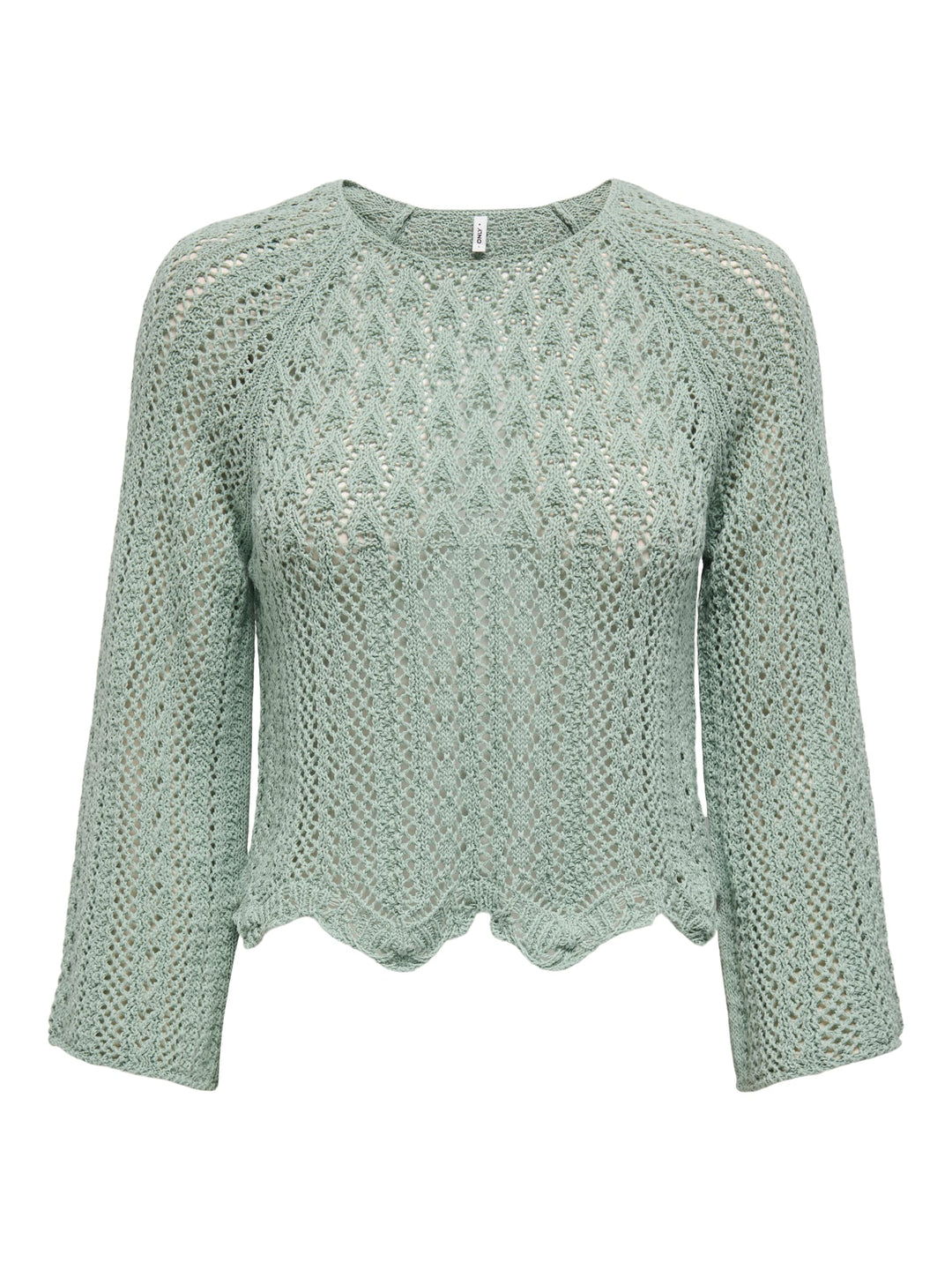 Only ONLNOLA LIFE 3/4 pullover esmerald – dames