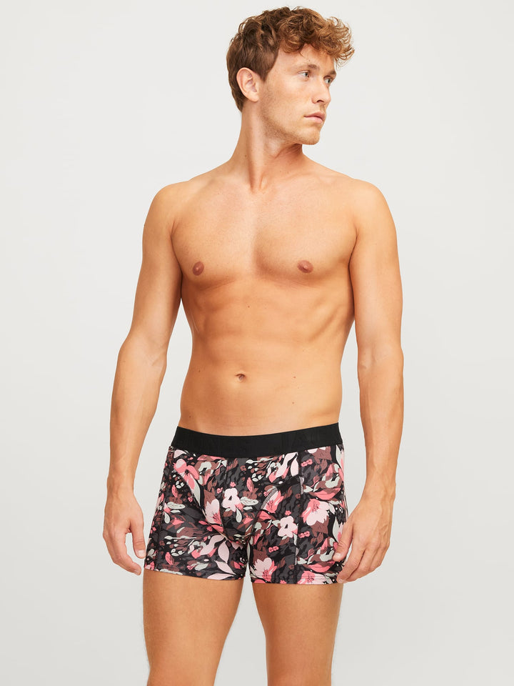 Jack & Jones Jonah boxershort zwart dessin – heren