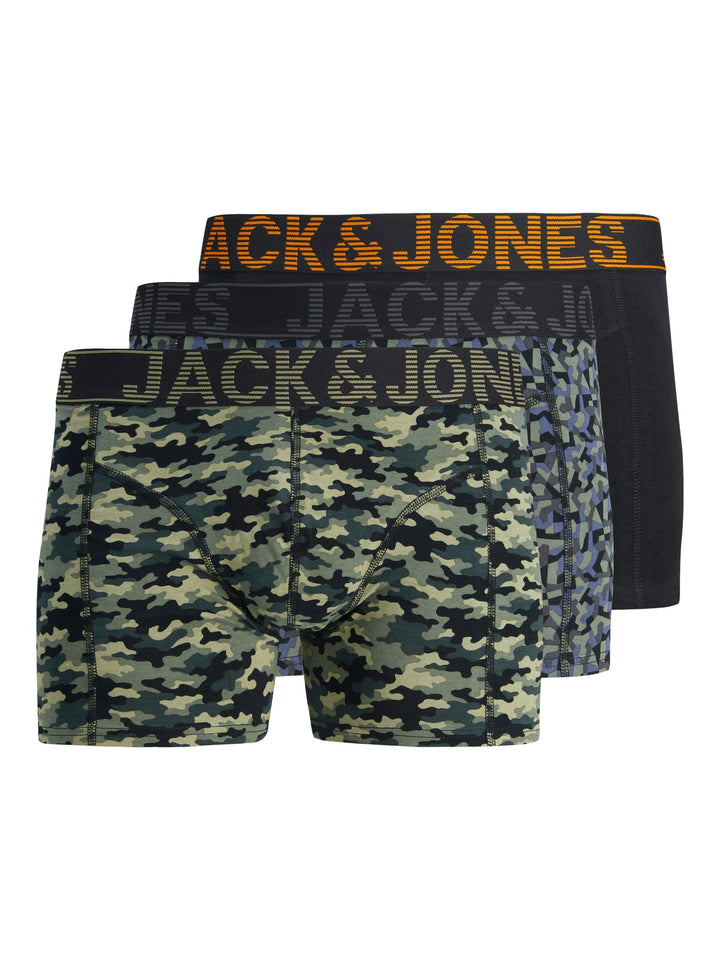 Jack & Jones 12270803 Danny boxershort – heren - Zwart