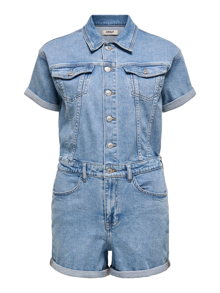 Only jumpsuit 15344704 lichtblauw – dames