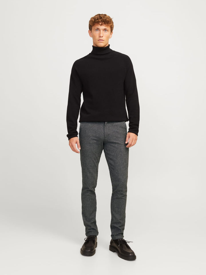 Jack & Jones Marco chino grijs dessin – heren - L34