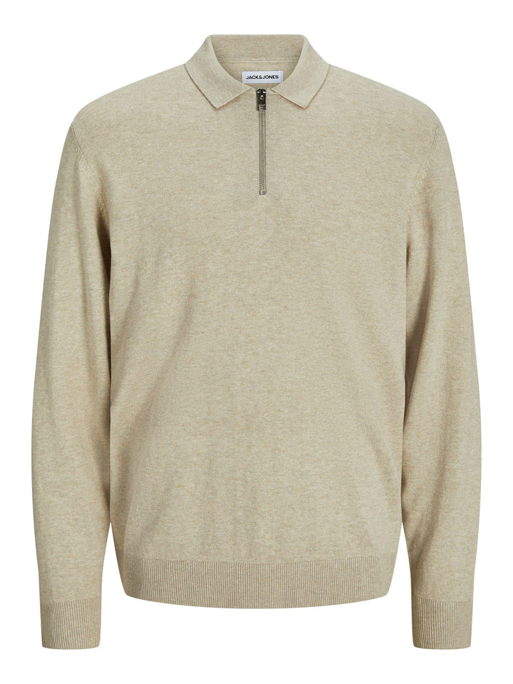 Jack & Jones 12268210 Emil trui beige – heren