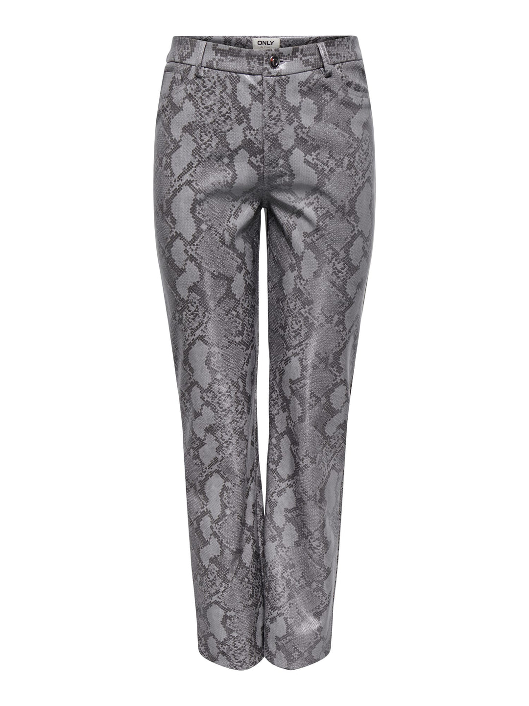 Only Azula lange broek dames grijs dessin - L32