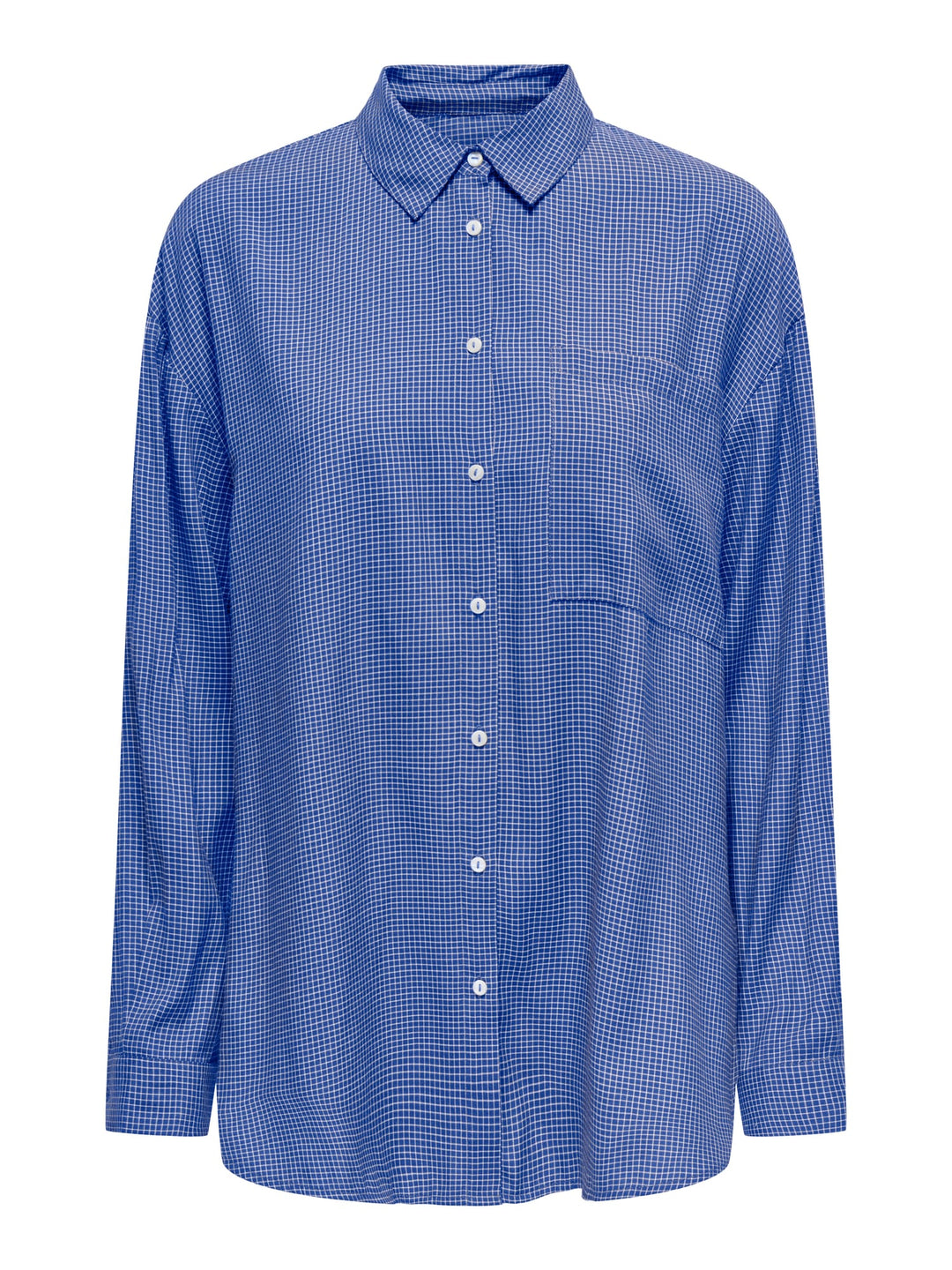 Only Maggie blouse blauw dessin – dames