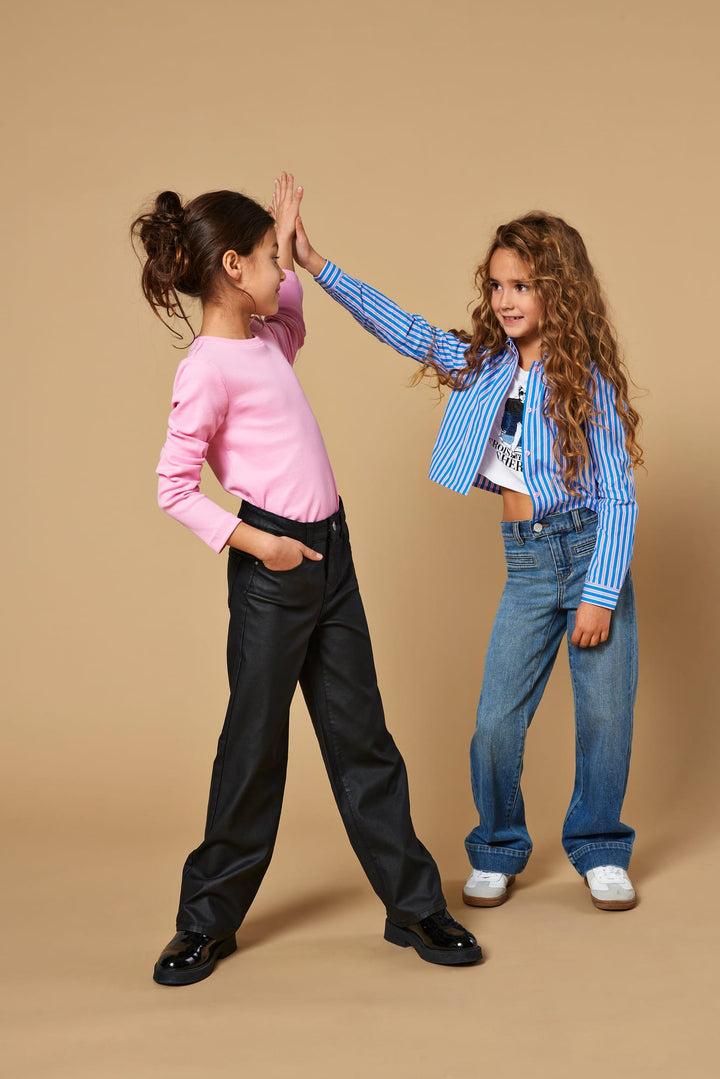 kids only 15331098 jeans loose fit meisjes blue denim