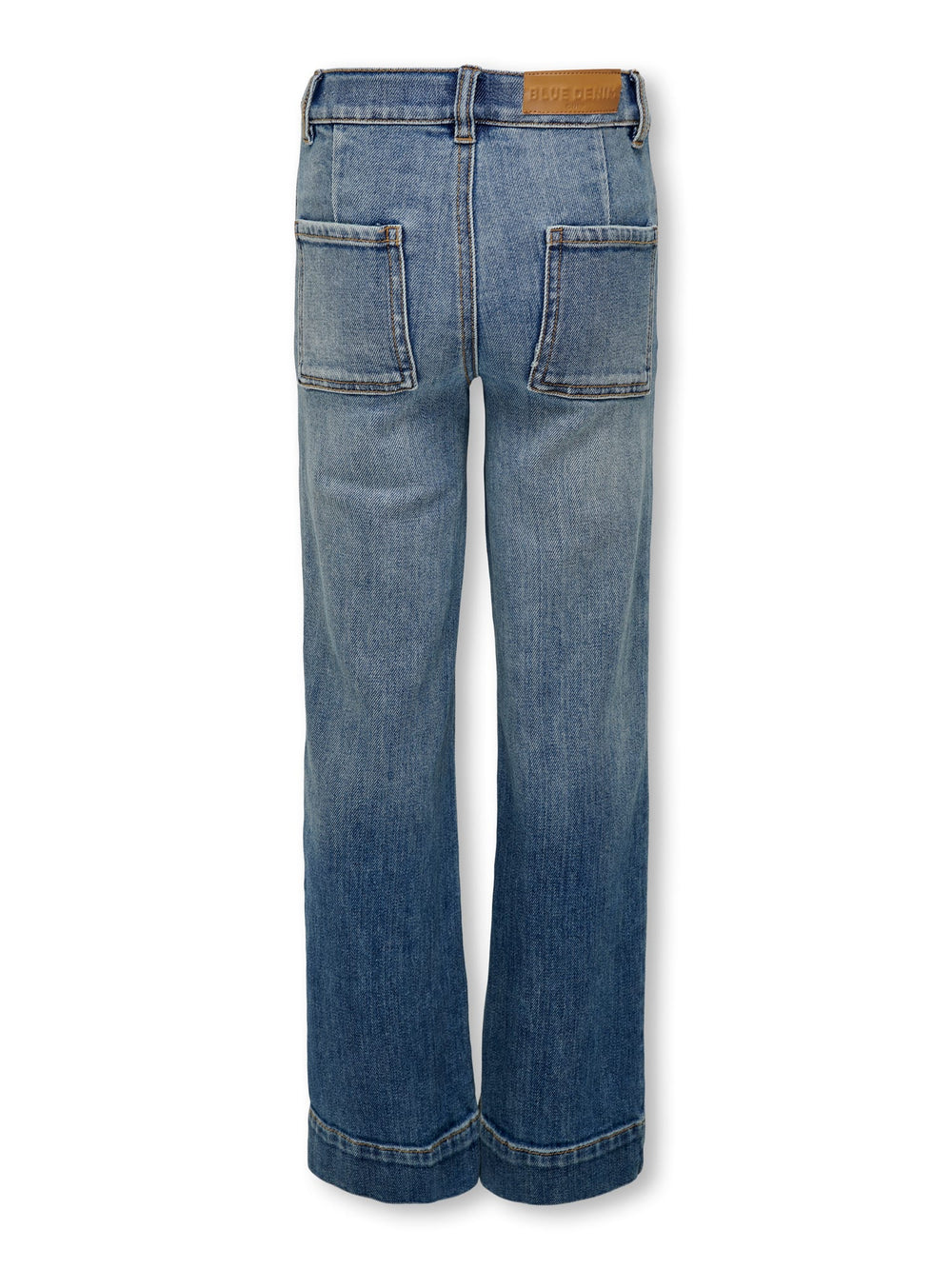 KIDS ONLY wide-leg jeans blauw denim – meisjes - Blue Denim