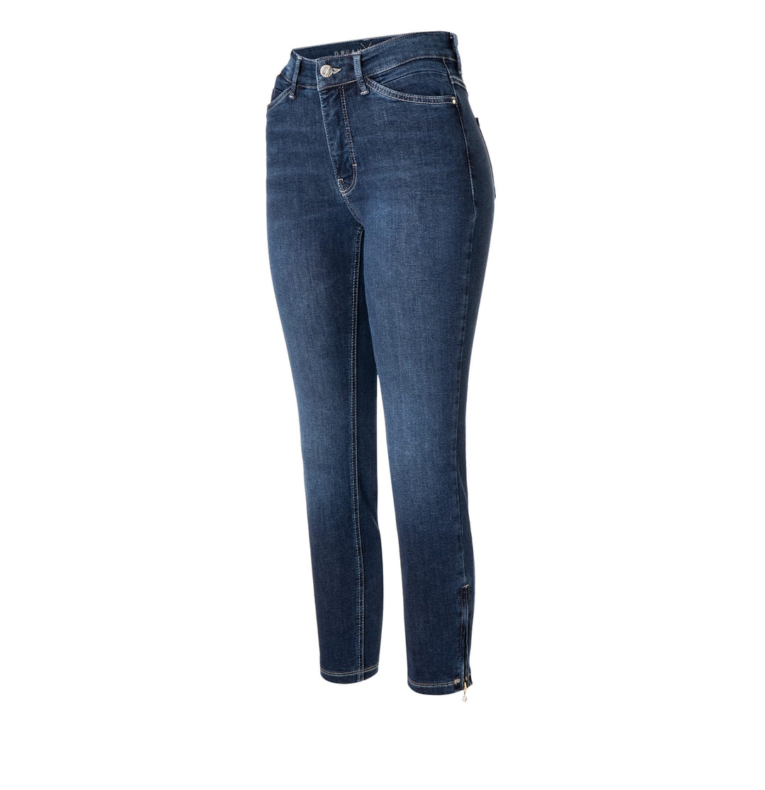 MAC DREAM CHIC 7/8 broek denim dames – blue denim