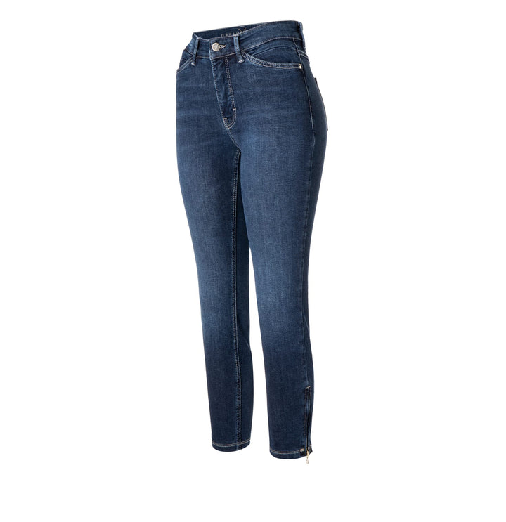 MAC DREAM CHIC 7/8 broek denim dames – blue denim