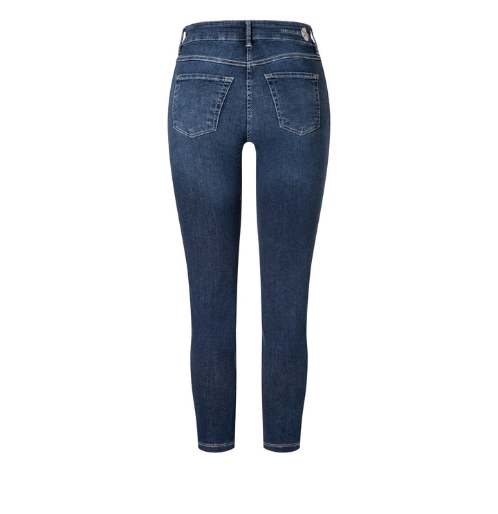 MAC DREAM CHIC 7/8 broek denim dames – blue denim