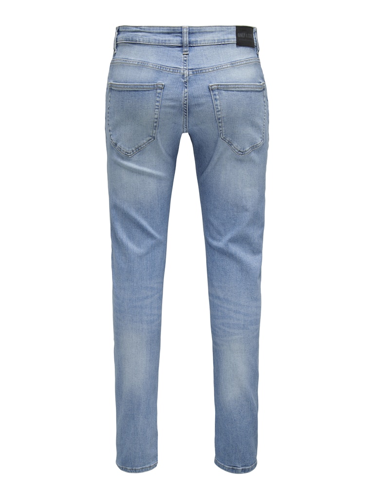 ONLY & SONS Loom slim fit jeans blauw - heren - Blue Denim - L32