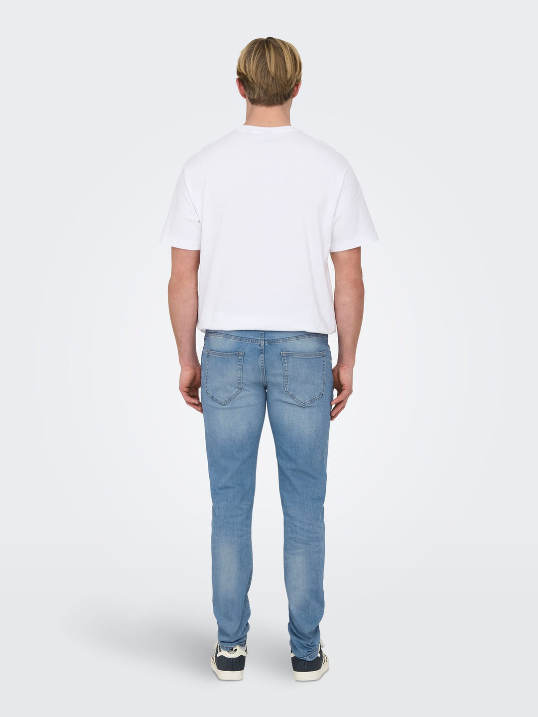 ONLY & SONS Loom slim fit jeans blauw – heren - Blue Denim - L34