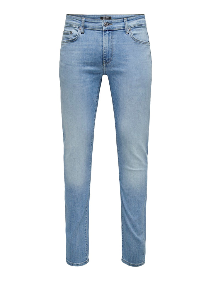 ONLY & SONS Loom slim fit jeans blauw - heren - Blue Denim - L32