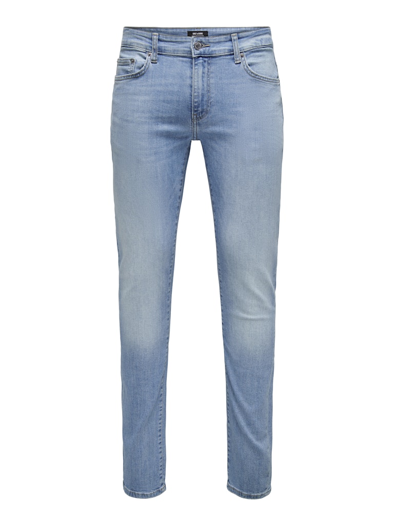 ONLY & SONS Loom slim fit jeans blauw – heren - Blue Denim - L34