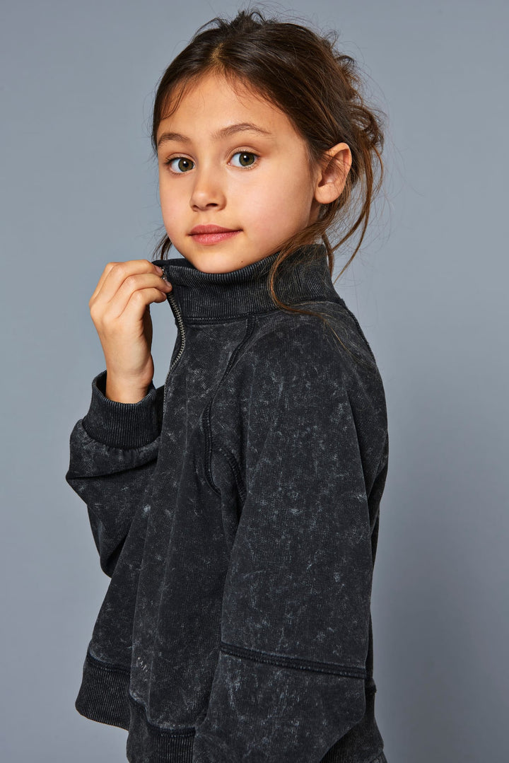 Kids Only Donna sweater zwart – meisjes