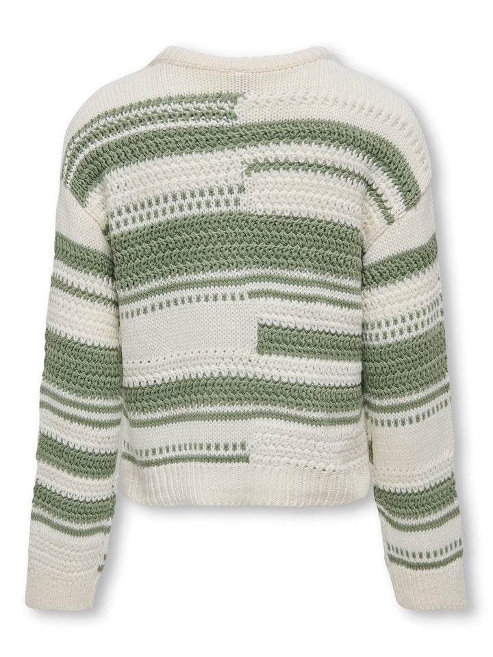Kids Only 15329329 sutha trui meisjes groen dessin
