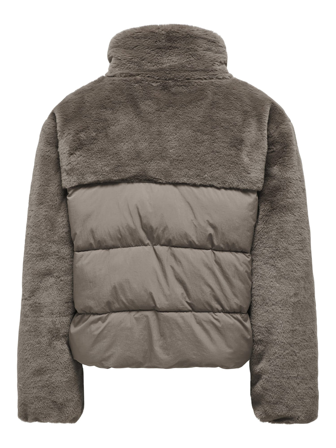 Only 15292945 Wanja winterjas taupe – dames