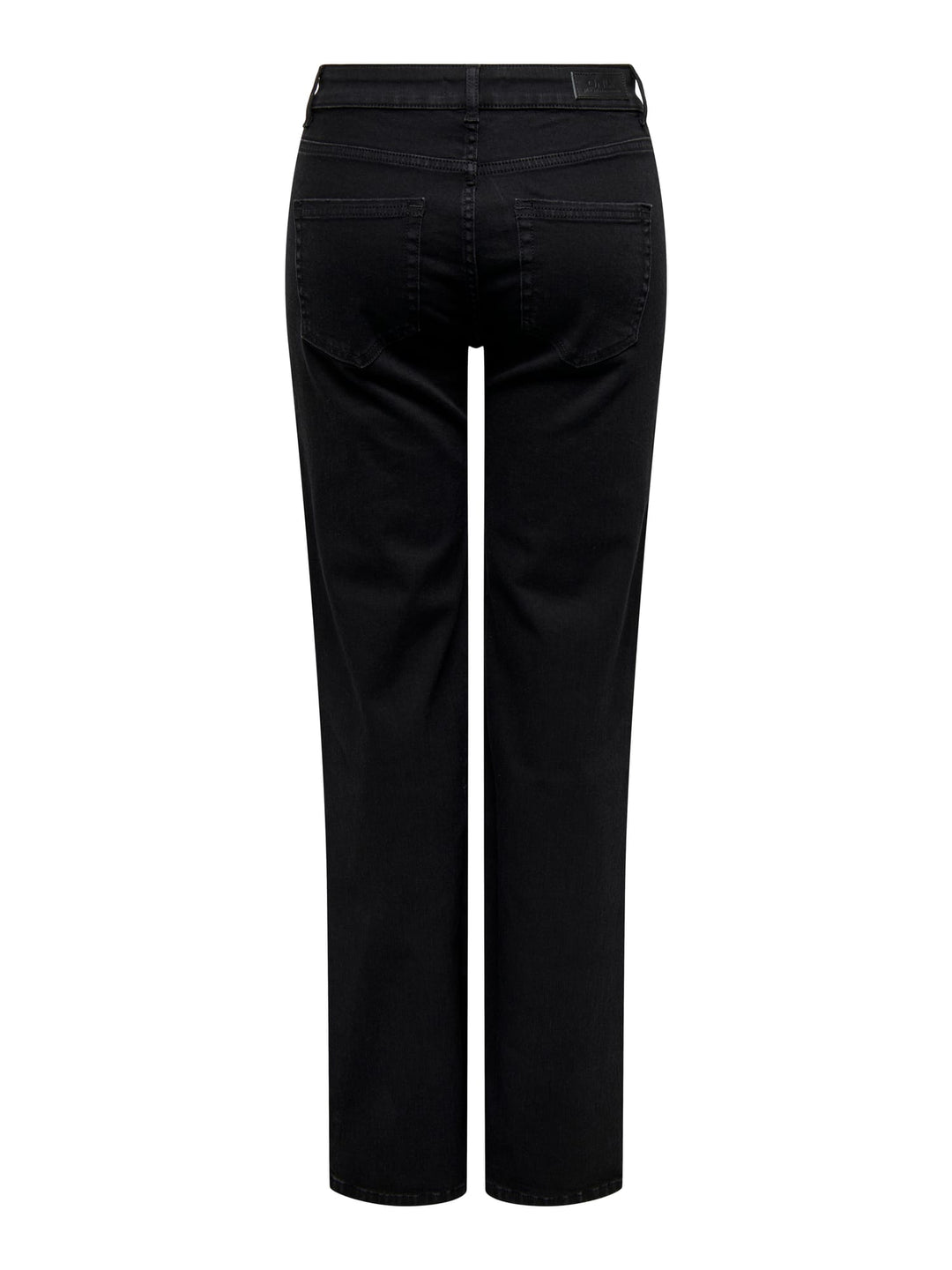 Only 15330777 jeans regular-straight fit black denim – dames - 32