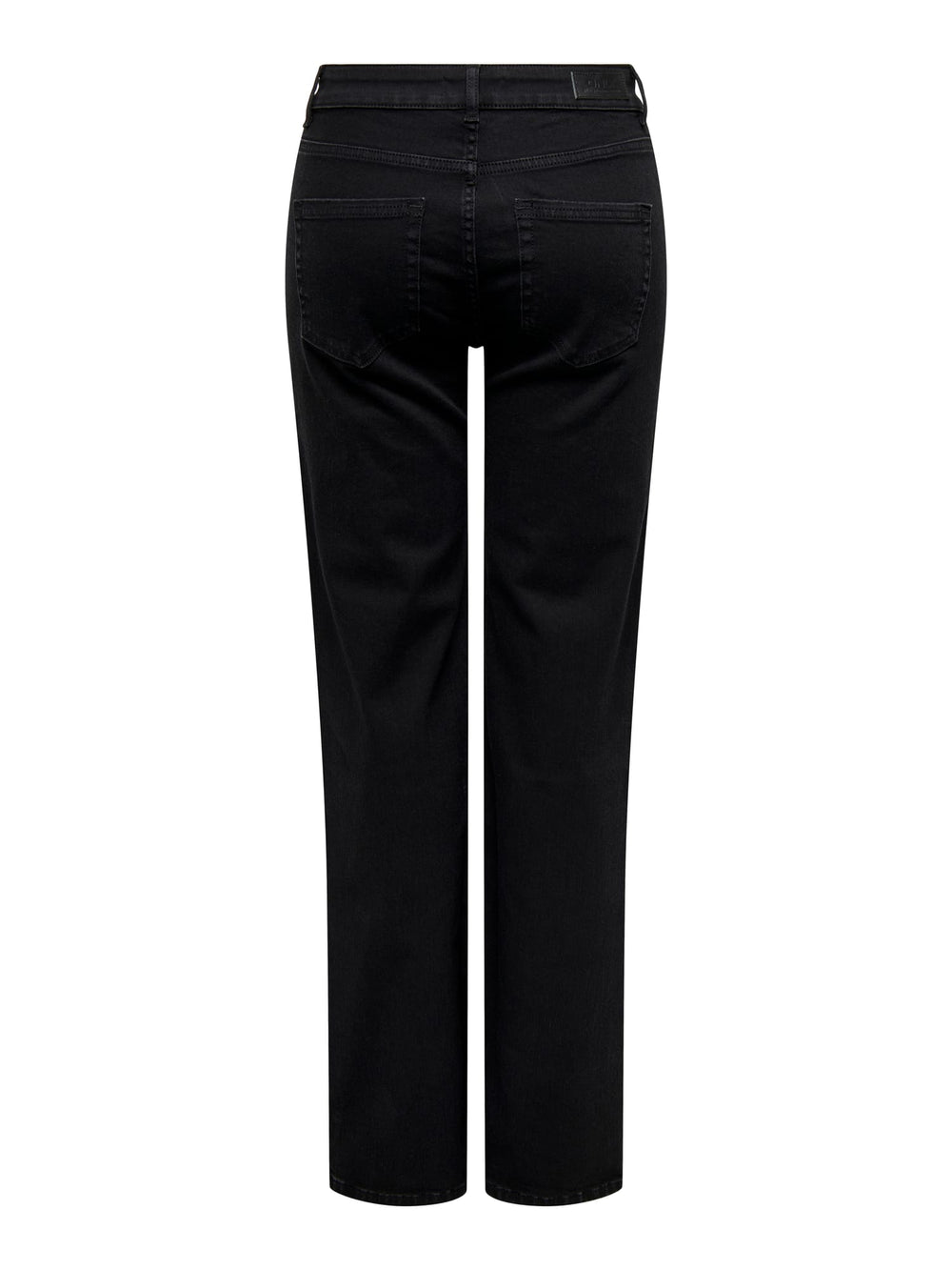 Only 15330777 jeans regular-straight fit black denim – dames - 30