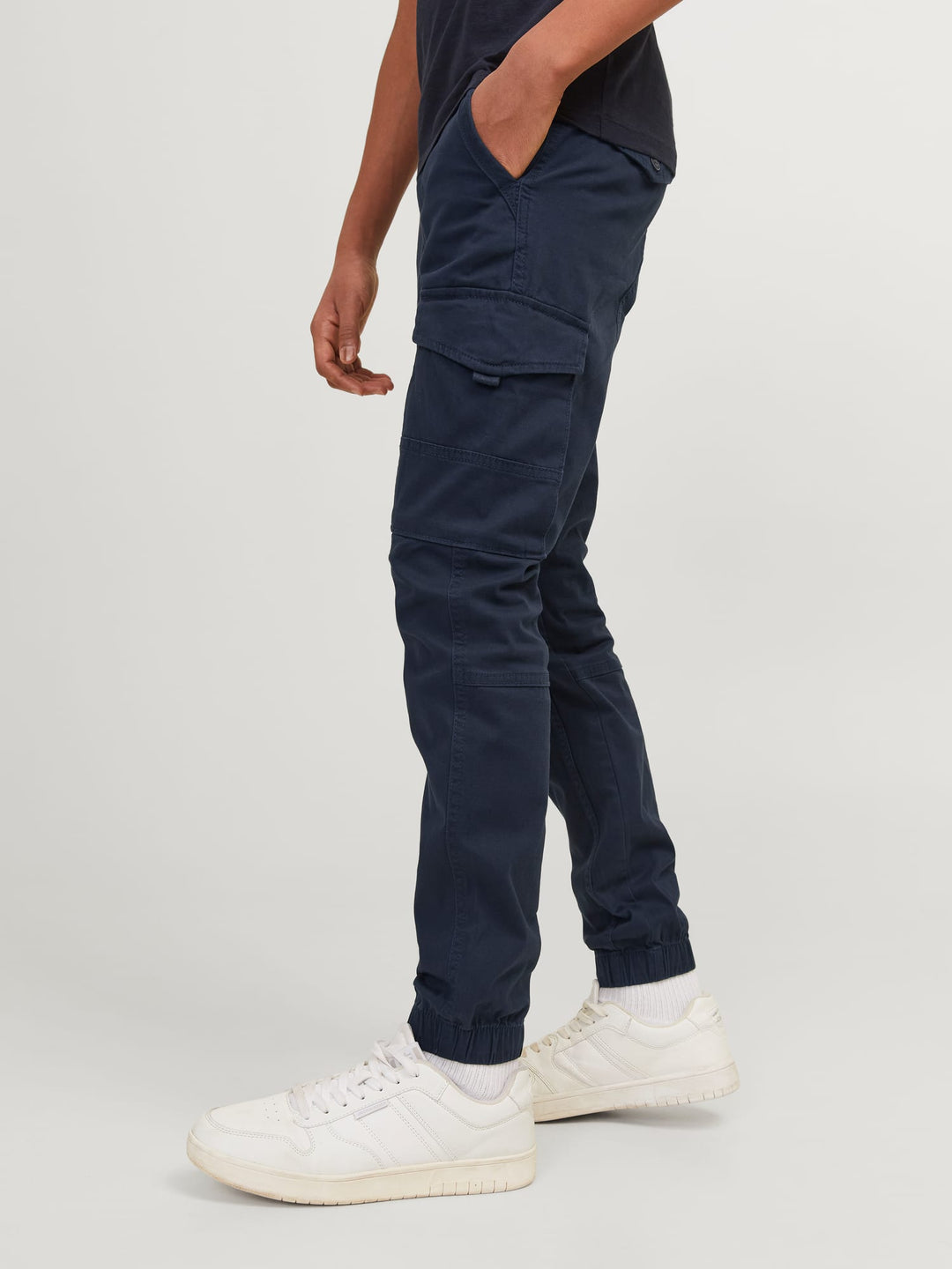 Jack & Jones Kids cargo broek navy – jongens