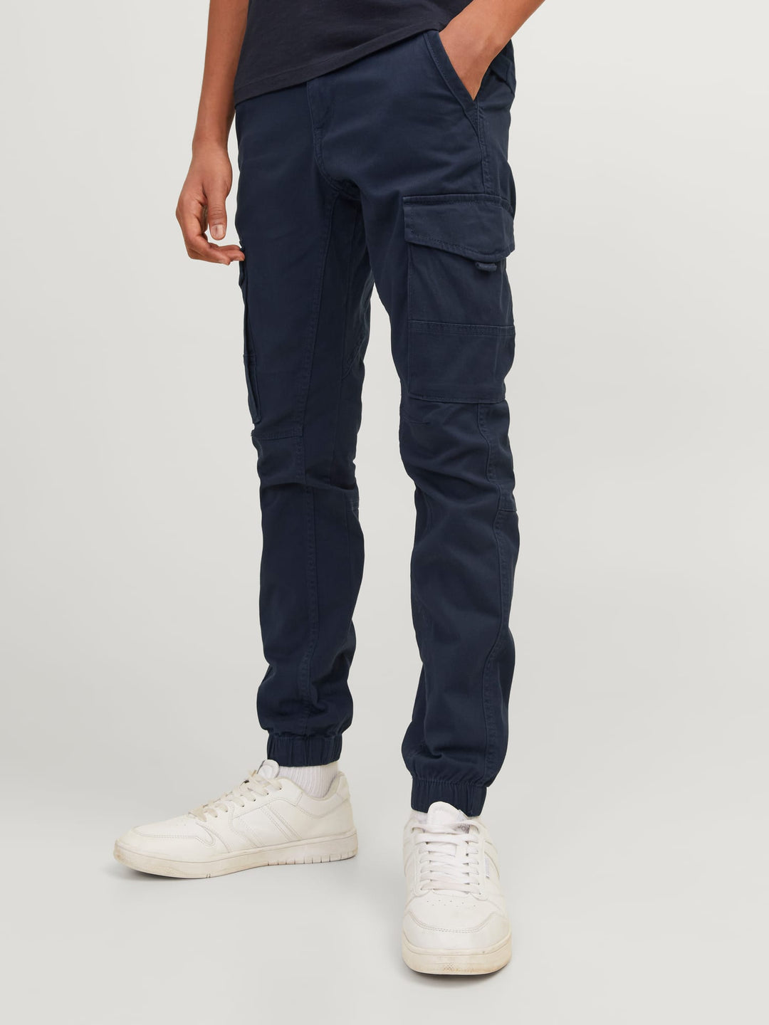 Jack & Jones Kids cargo broek navy – jongens