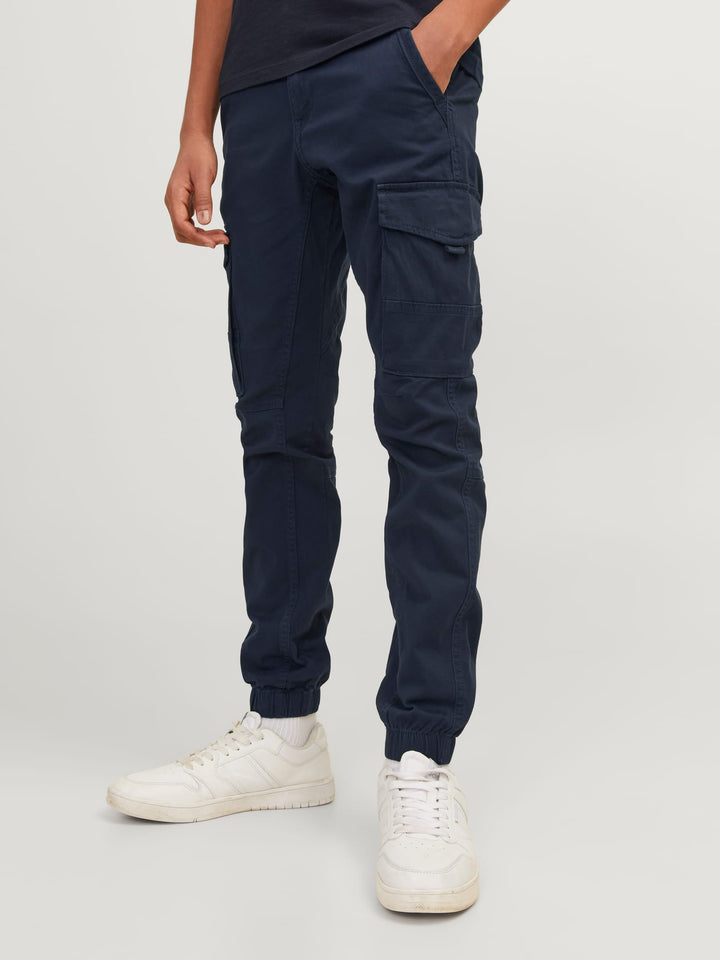 Jack & Jones Kids cargo broek navy – jongens