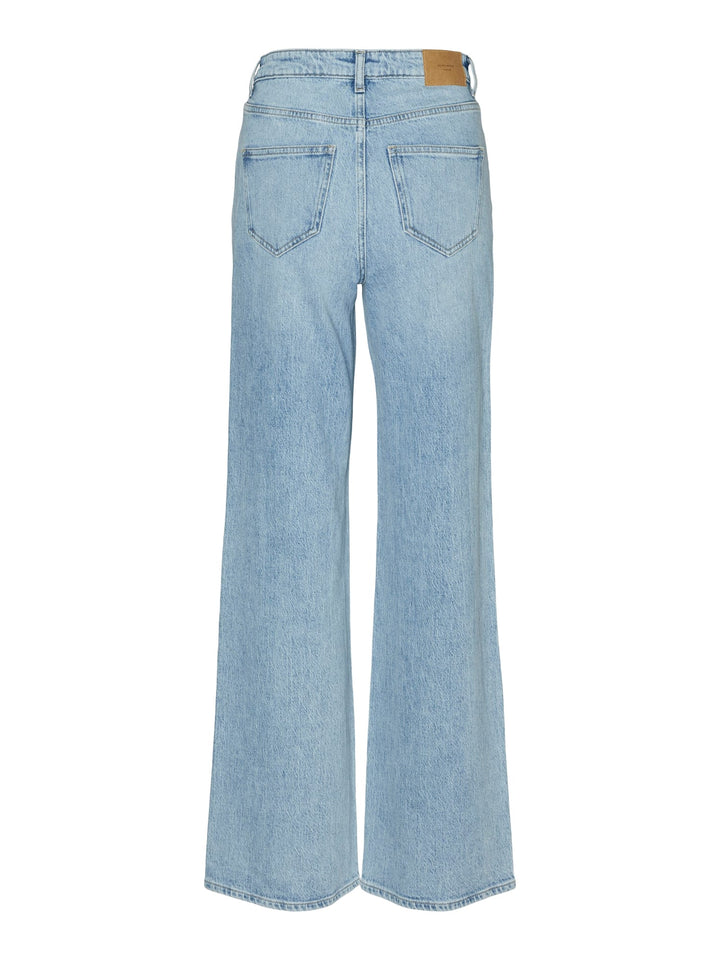 VERO MODA Tessa wide fit jeans – dames - Blue Denim - L32