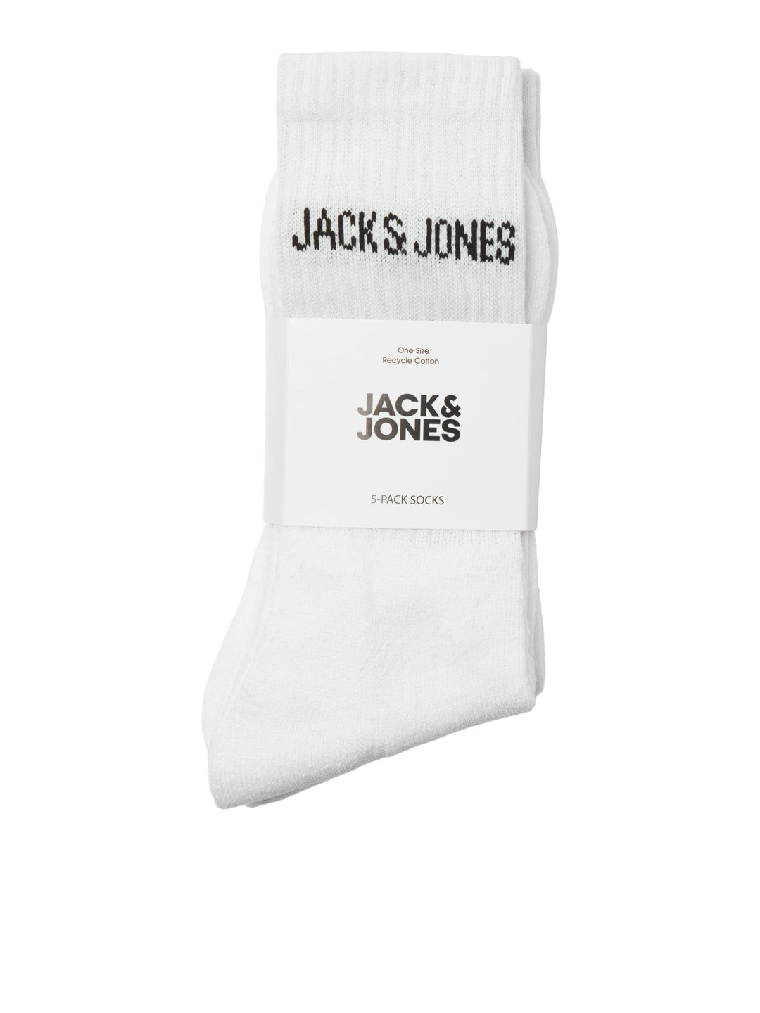 Jack &amp; Jones 12266536 regen sokken heren off-white