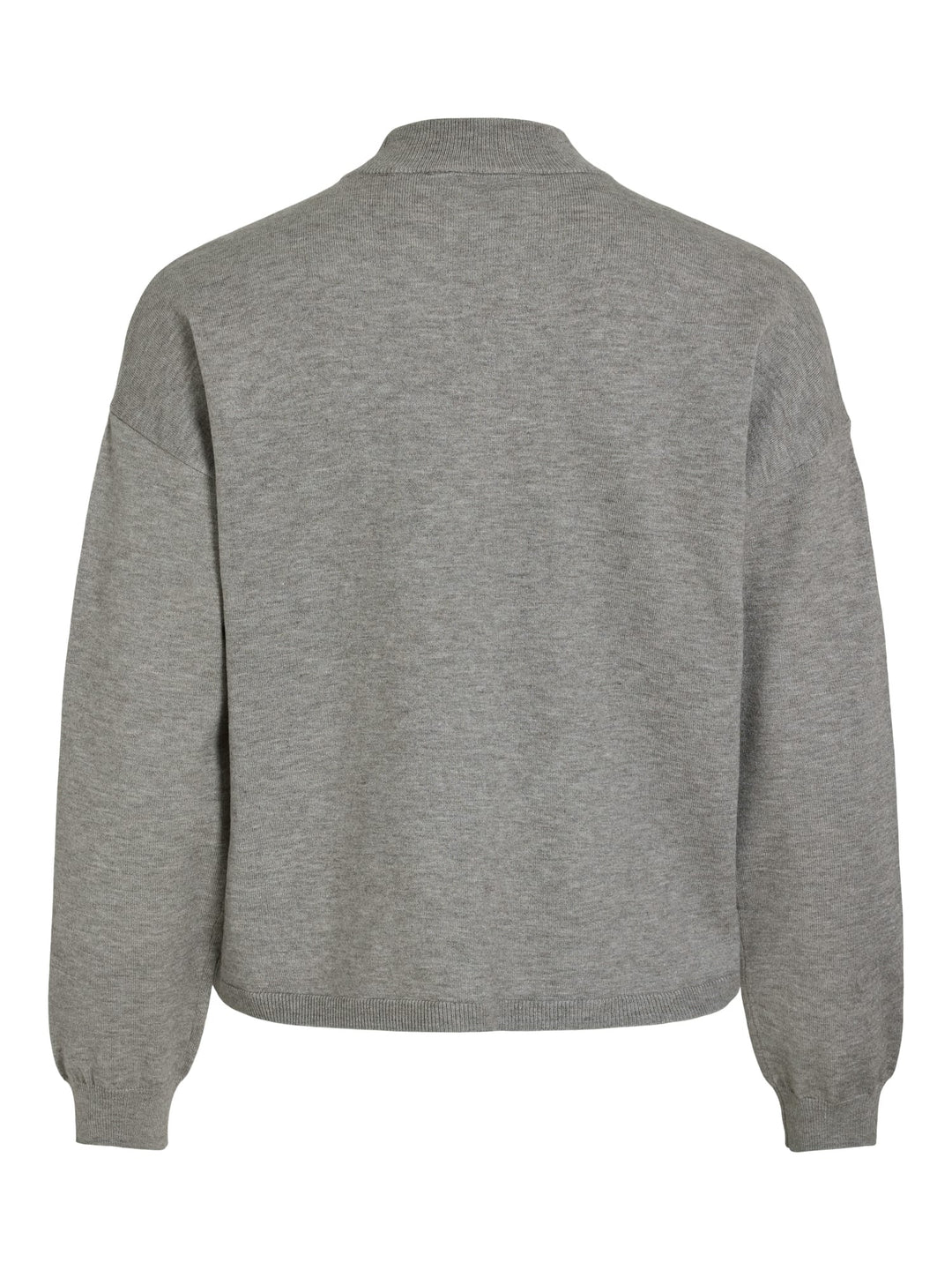 Vila VIAMANDA L/S KNIT TOP grijs melee – dames trui