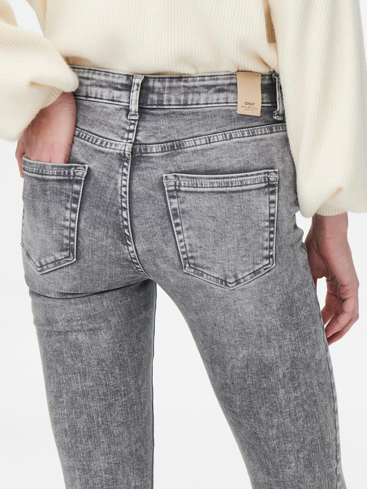 Only skinny fit jeans grey denim – dames - L32
