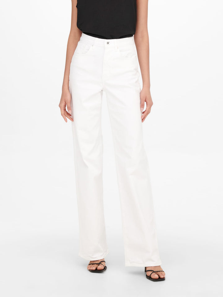 Only Juicy jeans wit – dames regular-straight fit - L30